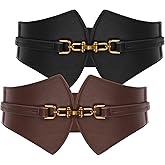 GRACE KARIN Women's Elastic Vintage Belt Retro Cinch Belts for Jeans Dress Pants