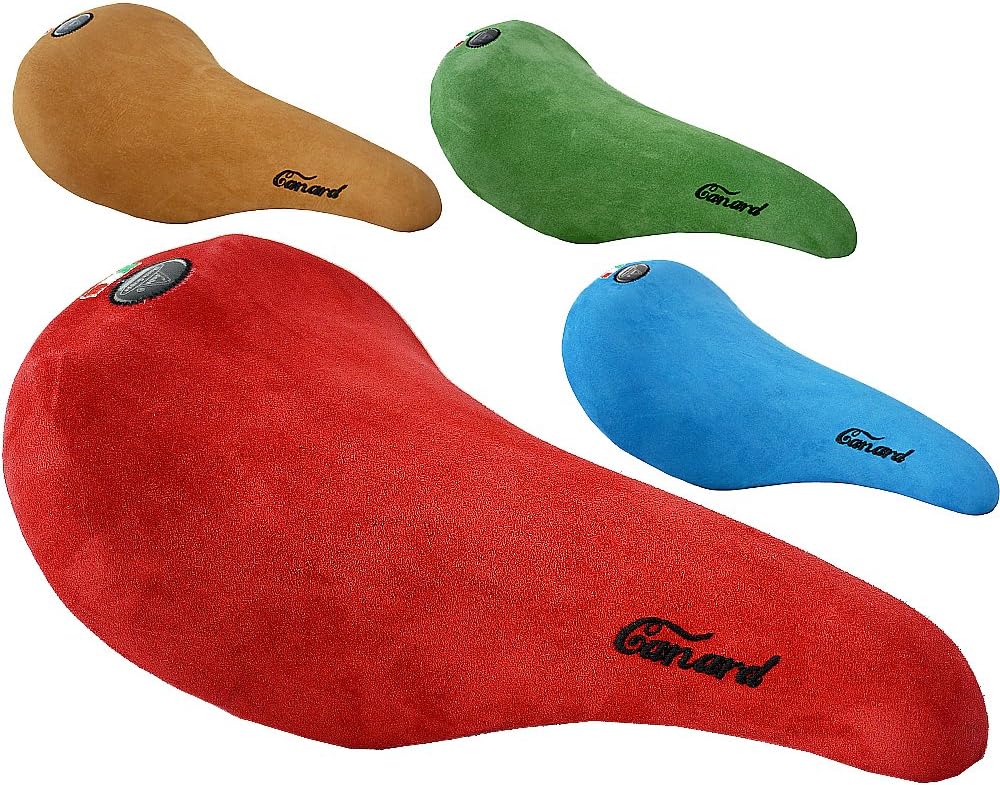 Selle Montegrappa Bicycle Saddle Real Suede Protective Vintage Canard – Made in Italy