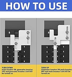 2 Set Generator Interlock Kit Compatible with Eaton
