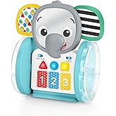 Baby Einstein Chase &amp; Tap Earl Crawling Baby Toy, with Mirror and Music, Ages 6 Months and Up