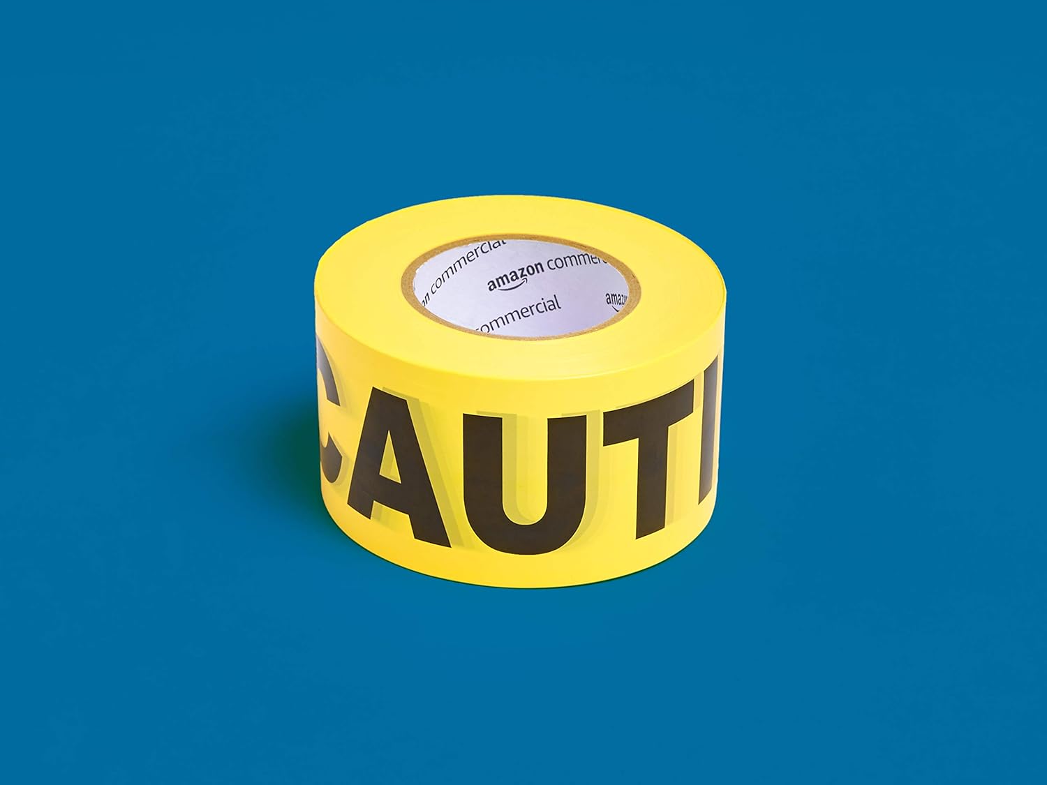 Commercial Caution Tape, 3-inch by 1000-feet, Yellow, 6-Pack: Industrial & Scientific