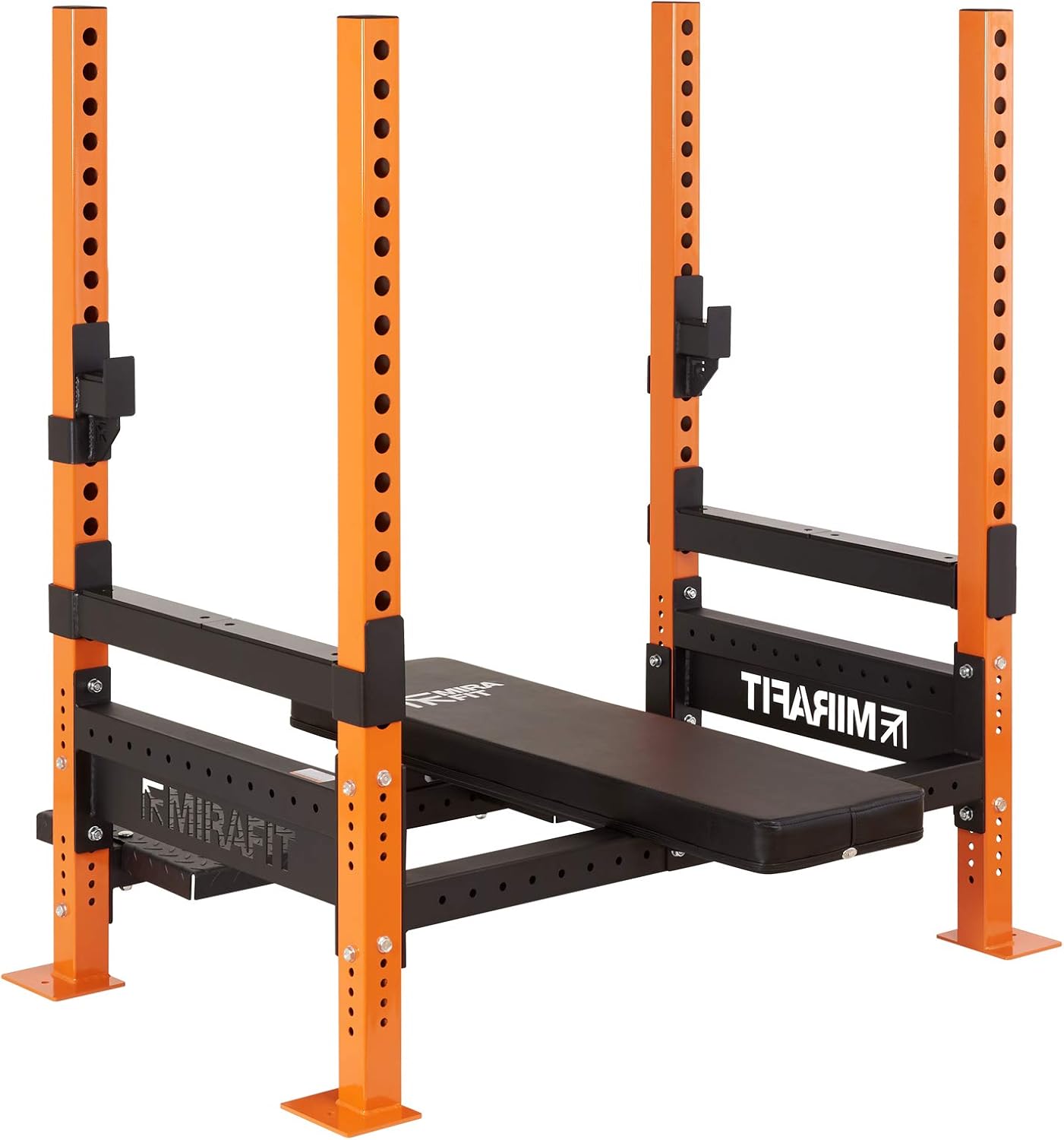 Mirafit M2 Bench Press Rack Without Spotter Decks Amazon.co.uk Sports & Outdoors