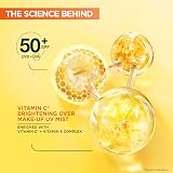 Garnier Vitamin C Brightening Over Make-Up UV Mist SPF50+ 75ML Cruelty Free view 3