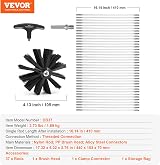 VEVOR 50ft Dryer Vent Cleaner Kit 37pc Reinforced Nylon Duct Brush Lint Remover view 7