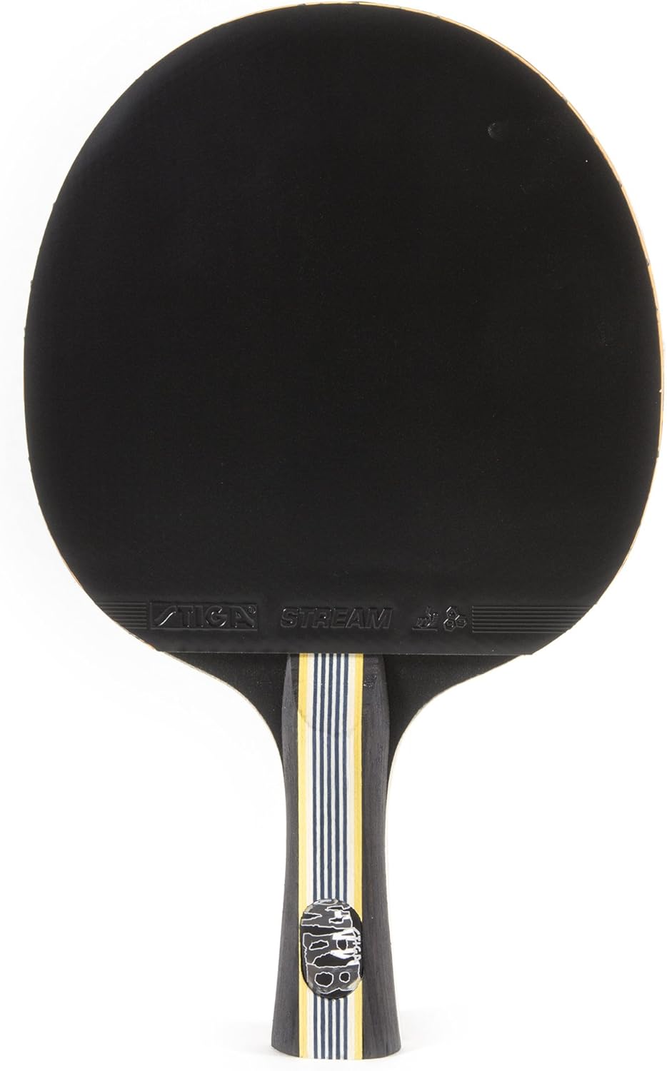 STIGA Tournament-Quality Titan Table Tennis Racket with Crystal Technology to Harden Blade for Increased Speed, 2mm Sponge and Concave Italian Composite Handle : Ping Pong Paddle : Sports & Outdoors