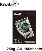 Koala Double Sided Glossy Laser Photo Paper A4 250gsm 100 Sheets view 2