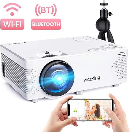 VicTsing Mini Proyector Portatil, WiFi Proyector para iOS/Andriod ...