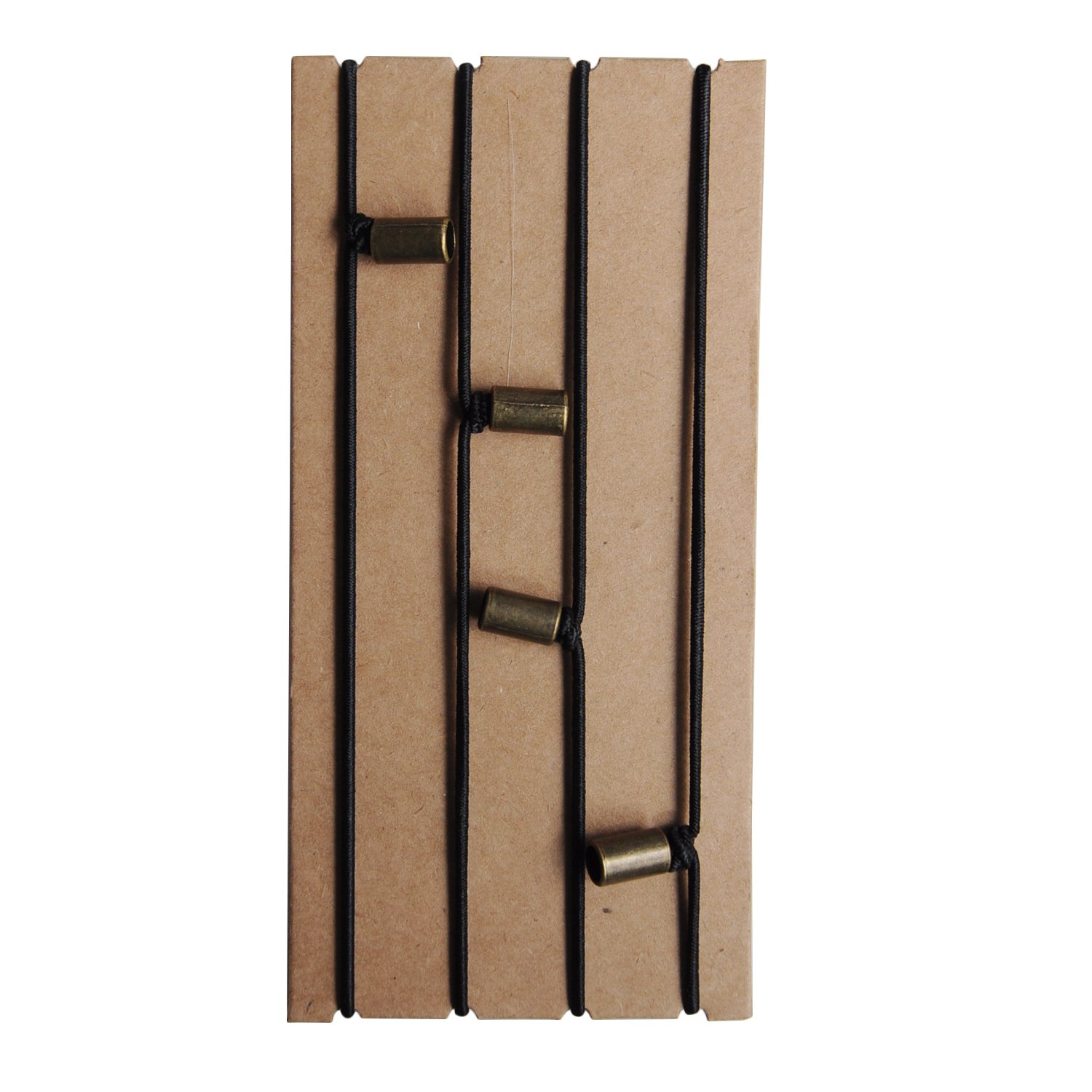 Wanderings Pack of 4 Large Size Refillable Travel Notebook Elastic Bands with Decorative Beads 28 x 19 cm Large Elastic for Notebook Diary Replacement Strap For Travel Journal