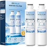 2 Pack MIWF6200 Twist-in Water Filter Replacement for Midea MRS26D5AST | Fit MRS26D7AST MF-2008-R2, for Sharp SJWF200 SJG2254FS, for Thor Kitchen WF200, for Zline MIWFT2100 RFM-W-36, 250 Gallons