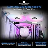 Thermalright Aqua Elite 360 White V3 AIO CPU Cooler 360mm PWM ARGB AM4 AM5 LGA view 2