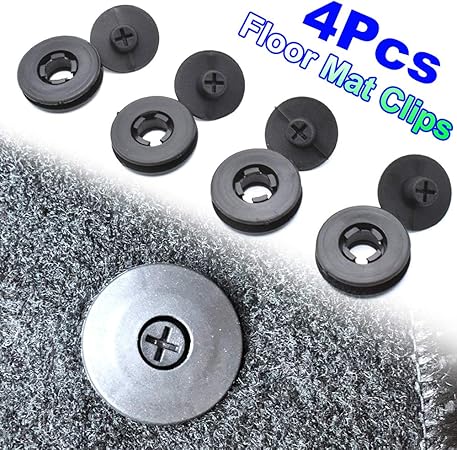 Amazon 10pcs ユニバーサルカーフロアマットクリップ保持ホルダーグリップカーペット固定クランプバックルアンチスキッドファスナーリテーナー耐性 フロアマット 車 バイク