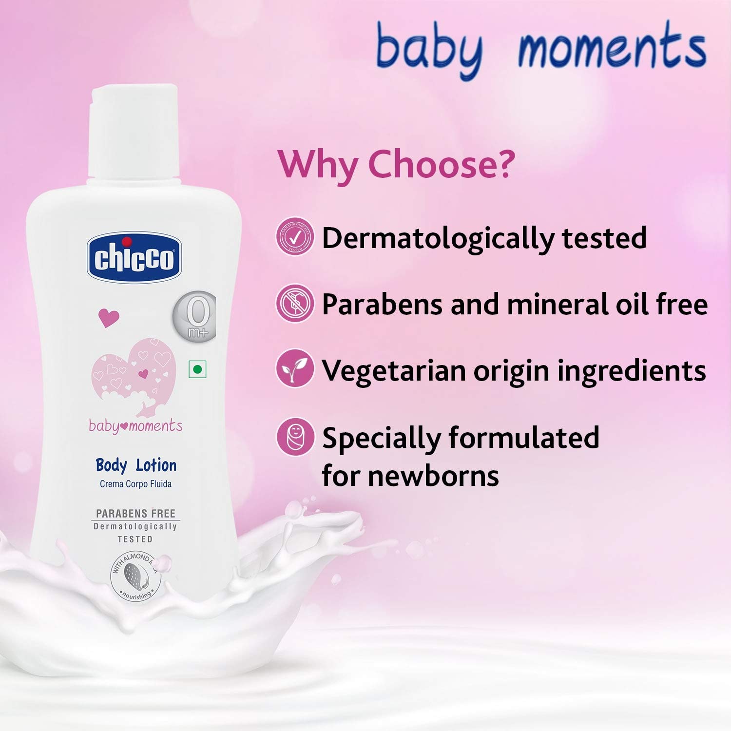 chicco body lotion