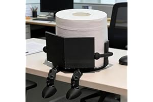 Creative Reader Toilet Paper Holder,Funny Toilet Paper Holder,Cute Bathroom Roll Dispenser with Movable Legs, for Home or Off