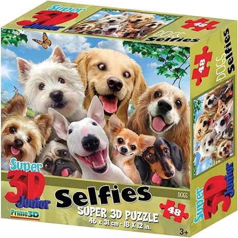 selfies puzzle 3d