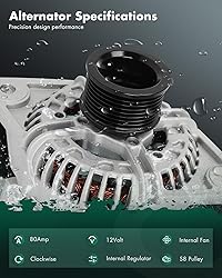 SCITOO Alternator Fit for Buses B12B 12.0L