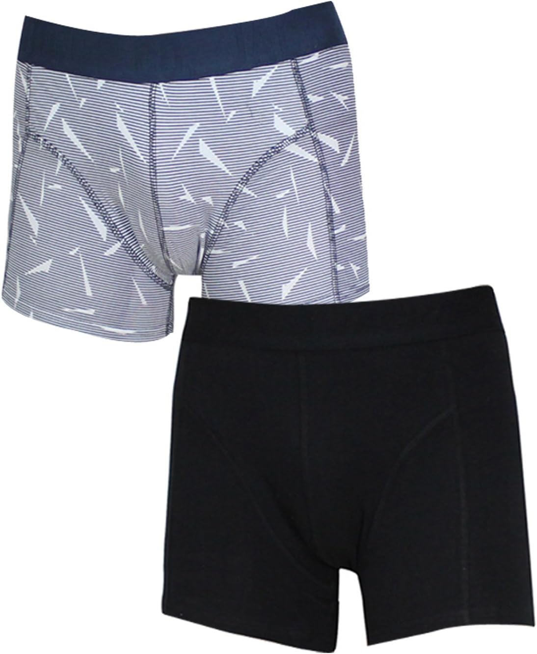 (Pack of 2) Designer brands Mens Comfortable Fit Boxer Shorts / Underwear