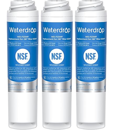 Amazon.com: Waterdrop GSWF Refrigerator Water Filter, Replacement