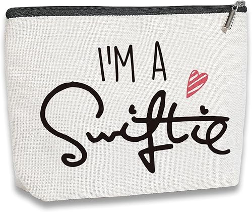 Makeup Bags Gifts, Small Make up Bags Music Lover Gift for Women, Cosmetic Bags, Suitable for Travel, Birthday, Friend, Teacher, Graduation, College Gift, Daily Use Cosmetic Bag Pouch