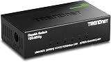 TRENDnet TEG-S50g 5-Port Unmanaged Gigabit GREENnet Metal Desktop Network Switch