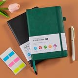 FOCUS DAY 2 Pack A5 Faux Leather Hardback Journal 160 Pages 100gsm 14.5 x 21.3 view 6