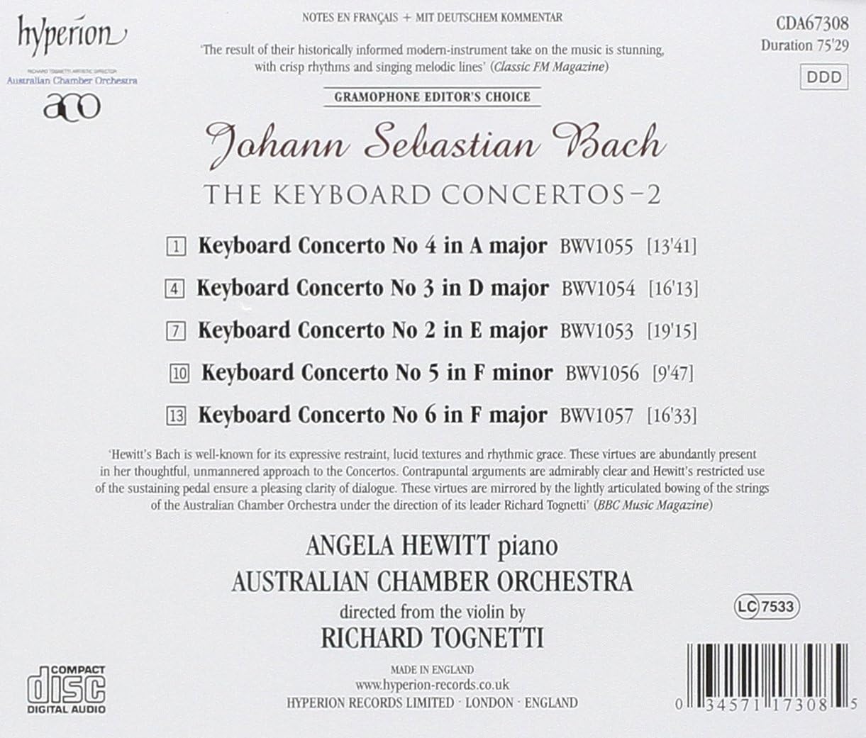 Bach: The Keyboard Concertos, Vol. 2 - Image 3