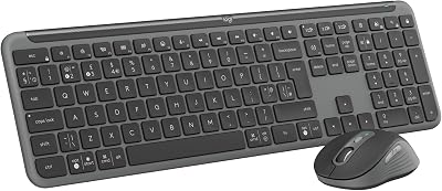 Logitech MK950 Signature Slim Keyboard and Mouse Combo Graphite