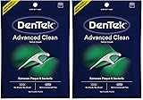 DenTek Triple Clean Advanced Clean Floss Picks, No