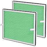 CHAMONNY Europa Toxin Remover Filter Replacement, Compatible with Afloia Europa Air Purifier, 3-in-1 H13 True HEPA Filter and Toxin Remover Filter, 2 Pack (Europa Green)