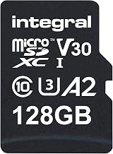 Integral 128GB Micro SD Card 4K Video UHS-I U3 A2 C10 180MB/s Read 90MB/s Write view 2