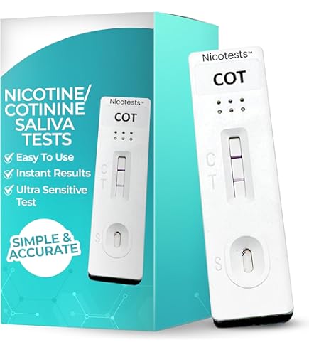 Amazon.com: Kit de prueba de nicotina/tabaco, paquete de 10 unidades :  Salud y Hogar