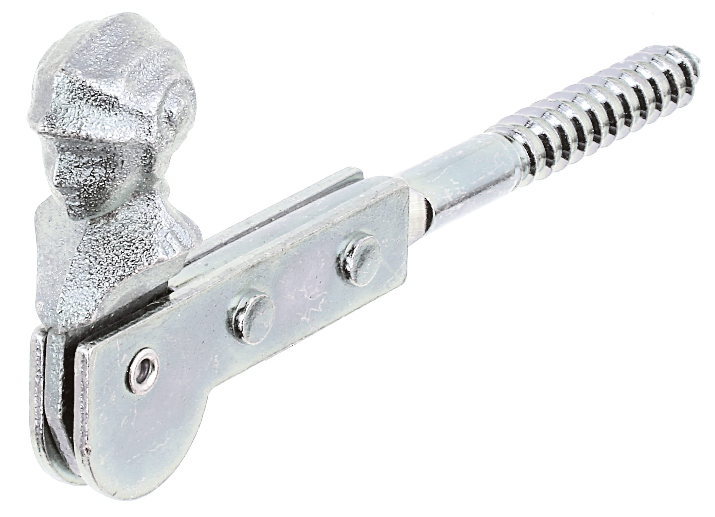 Alberts 314699 Window Shutter Lock Women's Head for Screwing in Galvanised Thick Layer Passivated 129 mm