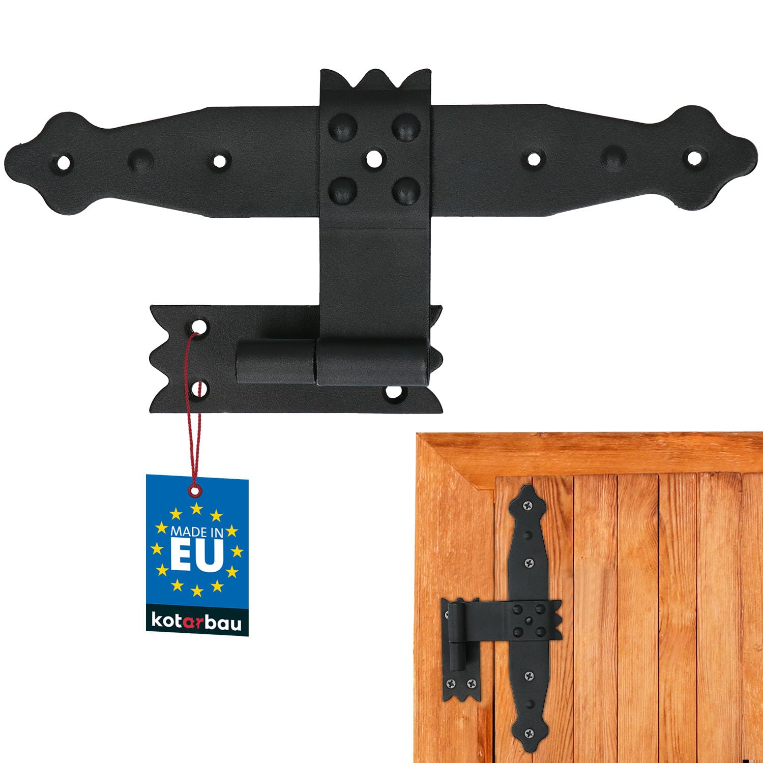 KOTARBAU 5907465906241 Middle Cross Band, Black, 240 mm