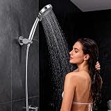 Kuyang High Pressure Shower Head 3 Spray Modes 1.5m Hose Water Saving Turbo view 7