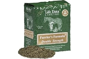 Farrier's Formula® Double Strength - Pelleted Biotin and Trace Mineral Supplement for Horses, 11 lbs (5 kg)