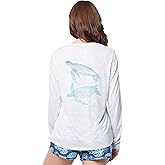 Guy Harvey Women's Long Sleeve Relaxed Fit T-Shirt