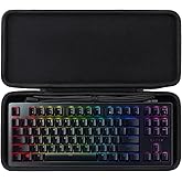 co2CREA Hard Travel Case Replacement for Razer Huntsman Tournament Edition TKL Tenkeyless Gaming Keyboard