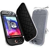 ProCase Ultra Slim Carrying Case for Nintendo Switch 2 2025, Protective Hard Shell Travel Case Organizer Bag -Grey