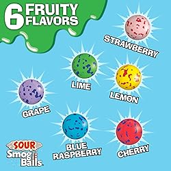 TOXIC WASTE - Sour Smog Balls - Crunchy & Chewy