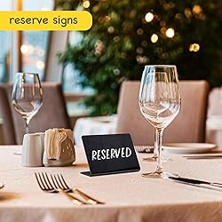PigPotParty Acrylic Mini Chalkboard Signs for