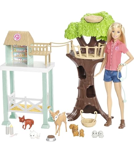 Barbie Careers Animal Rescue Doll And Playset Toy New With Box – I Love Characters