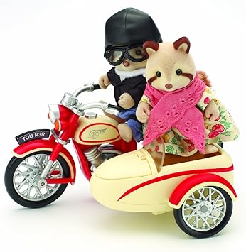 sylvanian motorcycle and sidecar