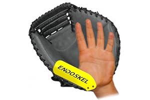 Endoskel Baseball Catchers Thumb Guard: Right Hand Thrower or Left Hand Thrower. Made with High Grade Aircraft Aluminum & Xtr