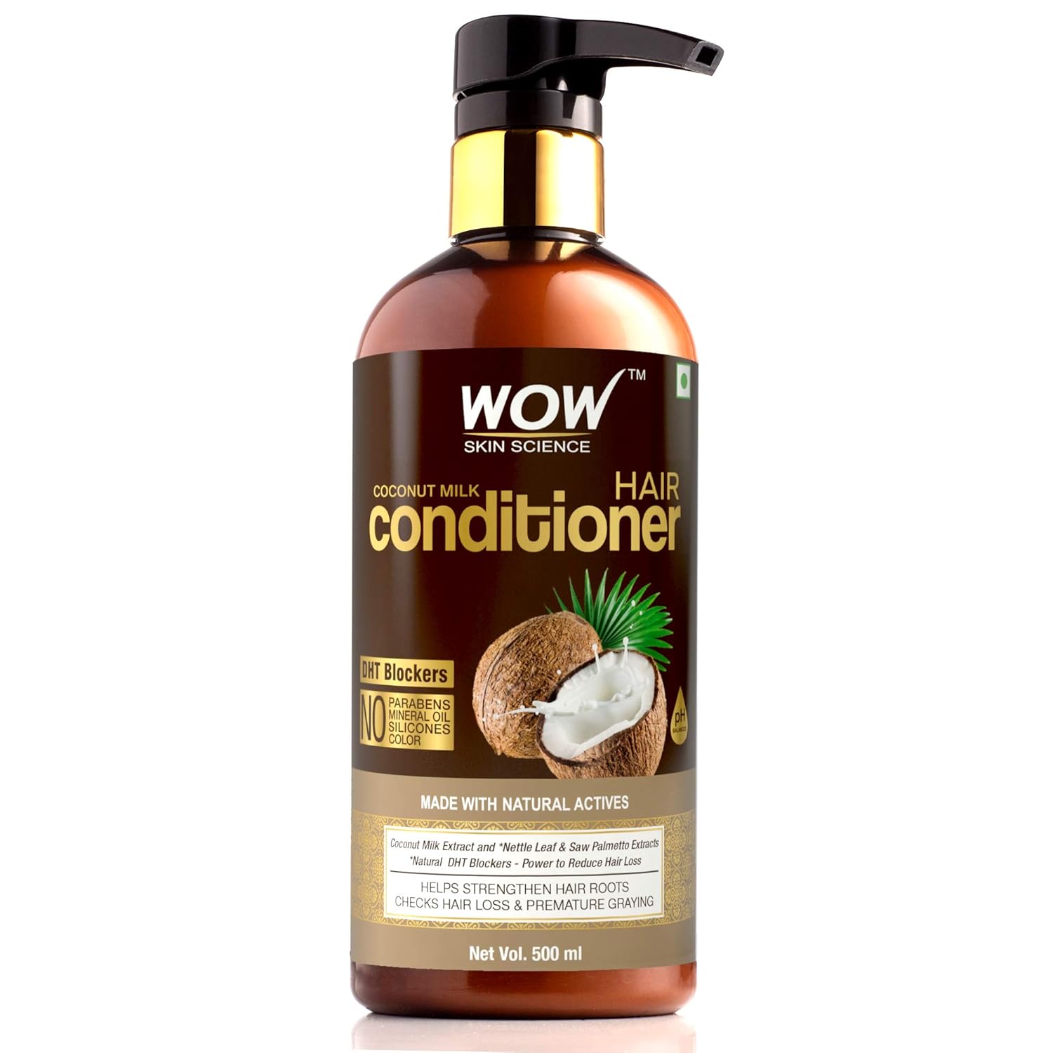 WOW Skin Science Coconut Milk Conditioner 500ml: Amazon.in: Amazon Pantry