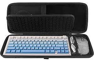 TOCCOOL 84 Key Mechanical Keyboard Case - Compatible with Redragon K673 PRO, EPOMAKER x Aula F75, Womier S-K80, Aula F75 Pro, ASUS ROG Azoth