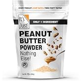 It's Just - Peanut Butter Powder, 32oz | 90% Less Fat, Non-GMO, No Added Salt or Sugar, 1 Ingredient