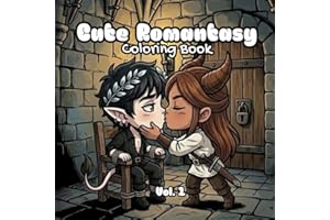 Cute Romantasy: Coloring Book - Volume 1