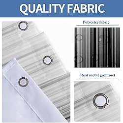 AAtter Black and White Shower Curtain Standard Get