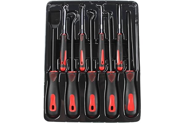 Amazon Com Scraper Hook And Pick Set Sinocmp Precision Scraper For O Ring Ignition Systems Intake Valves Rrifle Bolt Faces Seal Remover Soft Grip Assorted Shapes Automotive