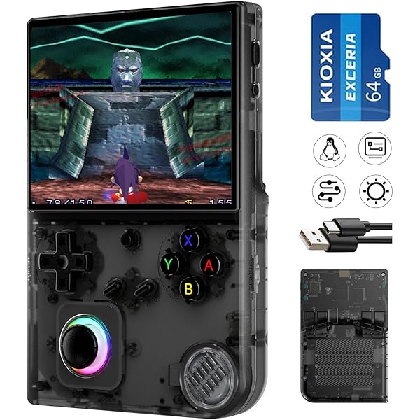 ANBERNIC RG353V クリアブラック ANBERNIC RG353V』レビュー | Linux・Android搭載の携帯ゲーム機