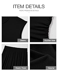 BTFBM Women Two Piece Skirt Set Summer 2025 Casual